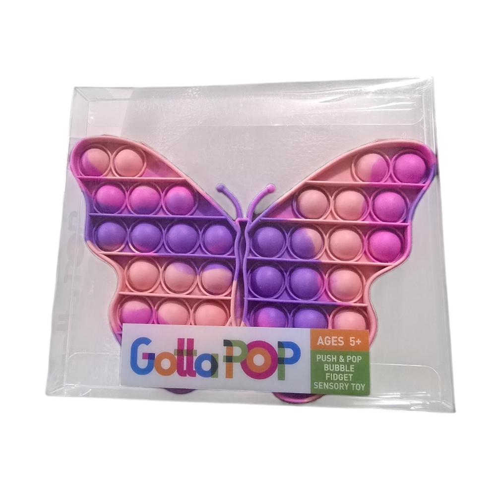 Butterfly pop it fidget